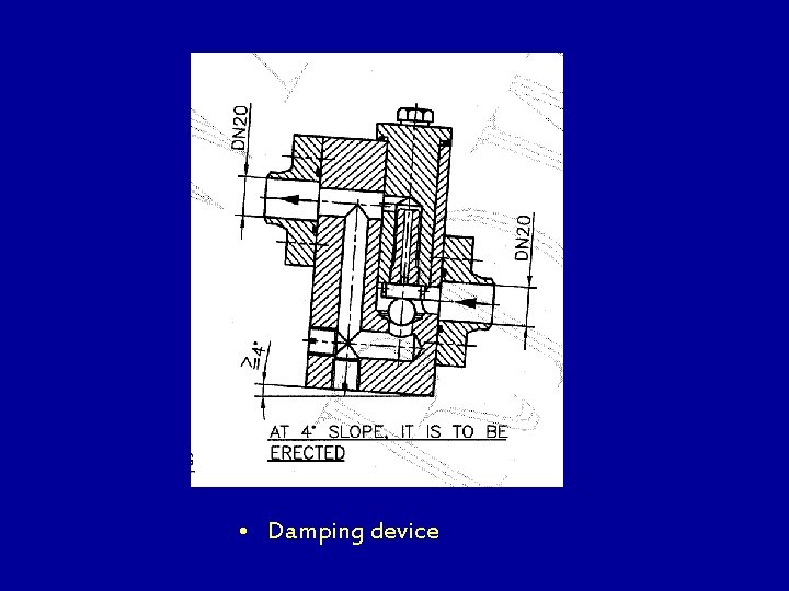  • Damping device 