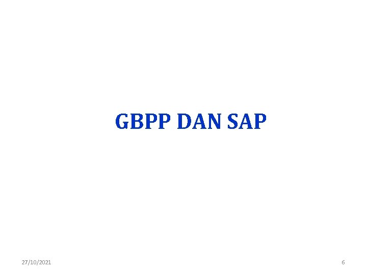 GBPP DAN SAP 27/10/2021 6 