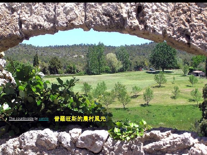 The countryside by venne 普羅旺斯的農村風光 