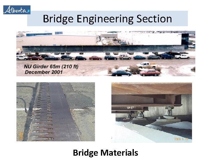 Bridge Engineering Section Bridge Materials 