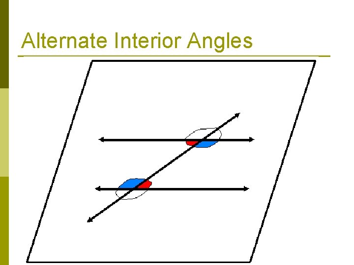 Alternate Interior Angles 