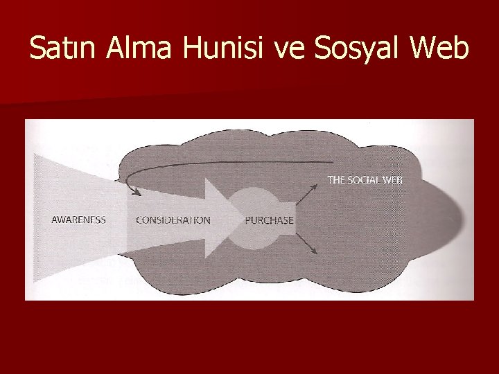 Satın Alma Hunisi ve Sosyal Web 