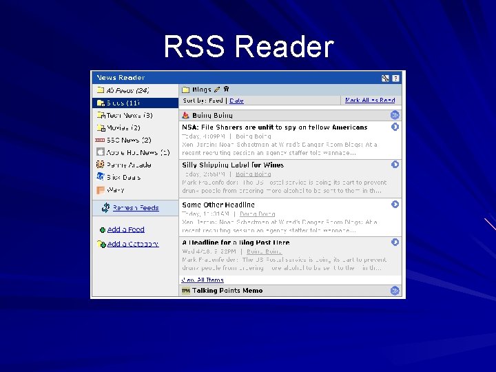 RSS Reader 