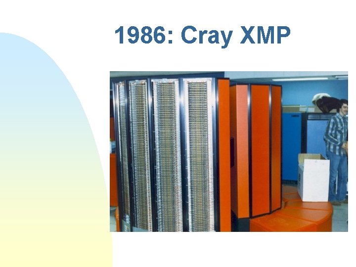 1986: Cray XMP 