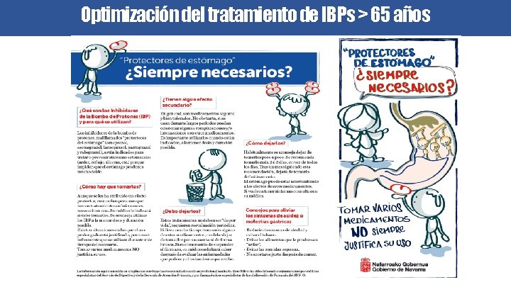 Optimización del tratamiento de IBPs > 65 años 