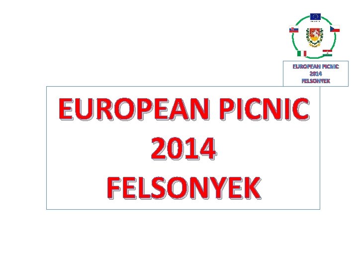 EUROPEAN PICNIC 2014 FELSONYEK 