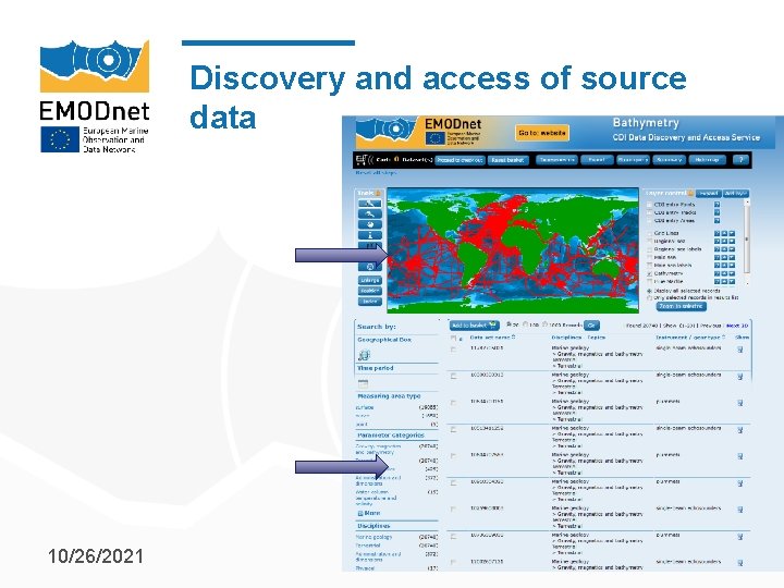 Discovery and access of source data 10/26/2021 8 