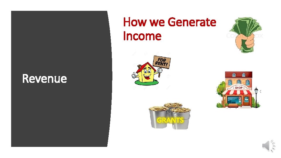 How we Generate Income Revenue 