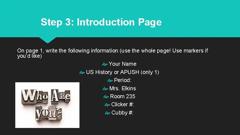 How to set up your Notebook 1 2