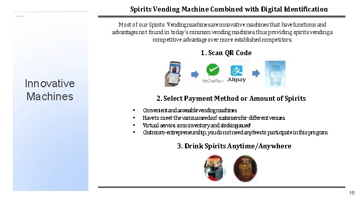 Spirits Vending Machine Combined with Digital Identification Most of our Spirits Vending machines are