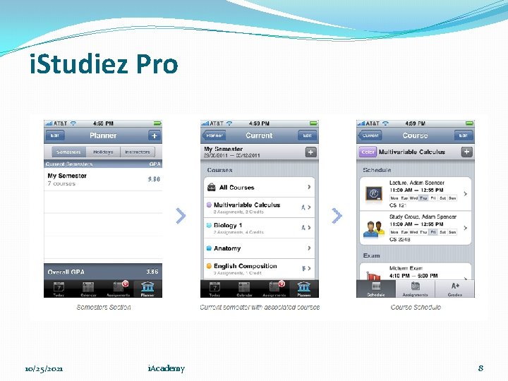 i. Studiez Pro 10/25/2021 i. Academy 8 