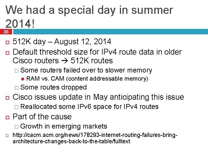 We had a special day in summer 2014! 38 512 K day – August