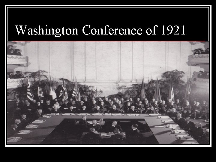 Washington Conference of 1921 