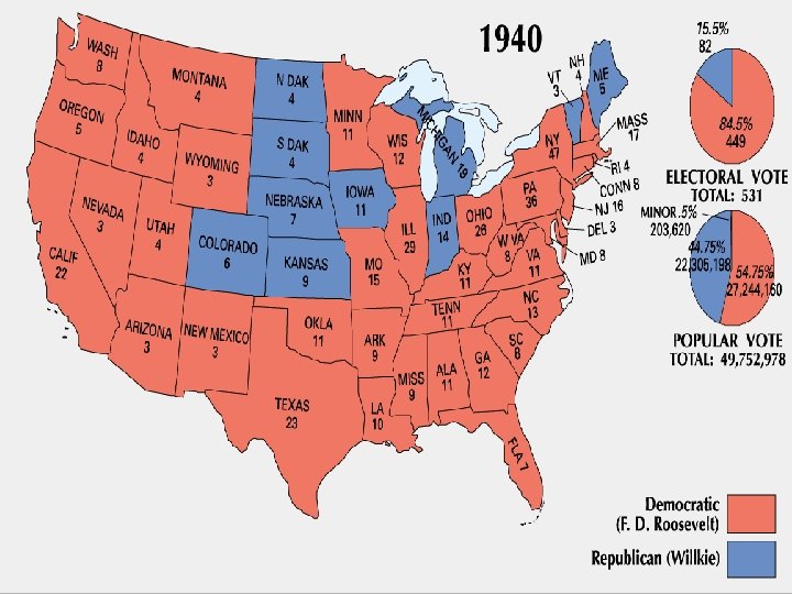 Election of 1940 n Wendell Wilkie 