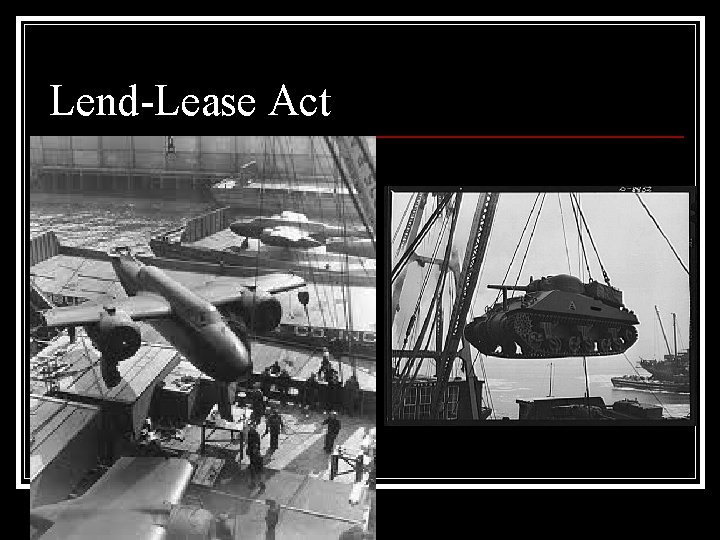 Lend-Lease Act 