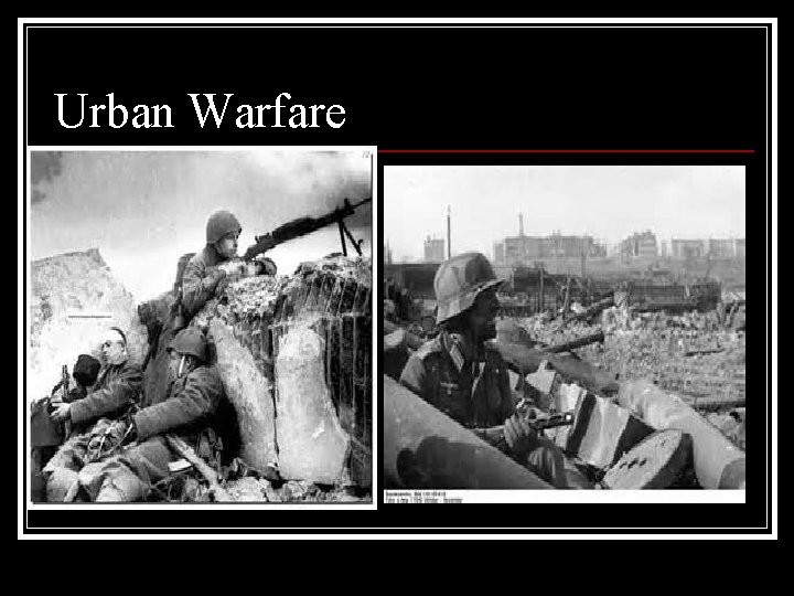 Urban Warfare 