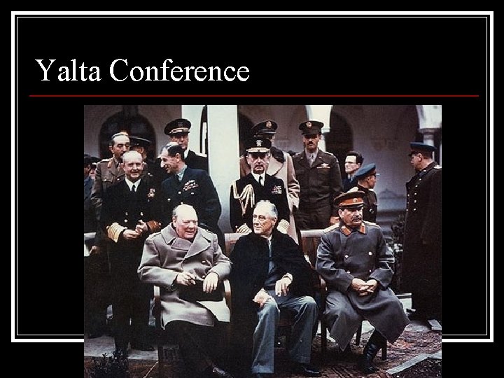 Yalta Conference 