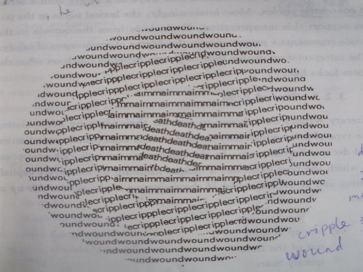 Type of Print q. Is asking “what q. Have i done that q. You