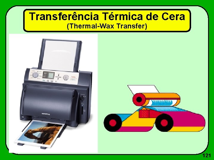 Transferência Térmica de Cera (Thermal-Wax Transfer) 121 