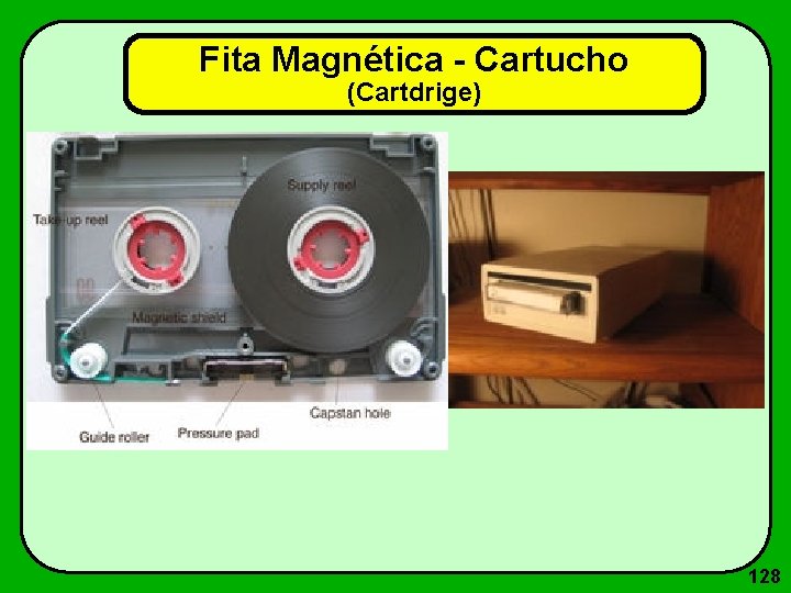 Fita Magnética - Cartucho (Cartdrige) 128 