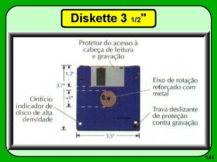 Diskette 3 1/2" 141 