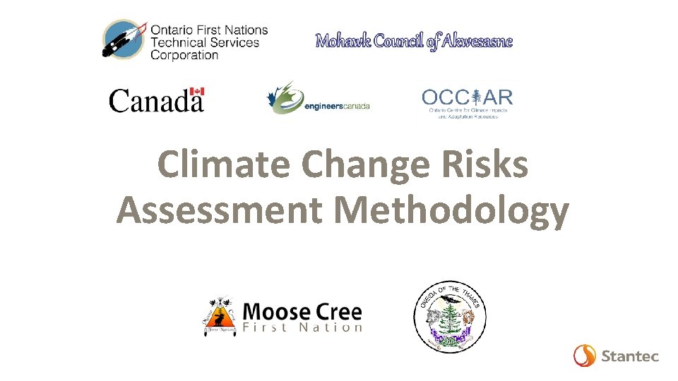 Climate Change Risks Assessment Methodology 