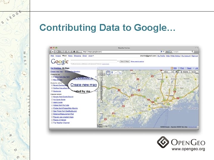 Contributing Data to Google… 