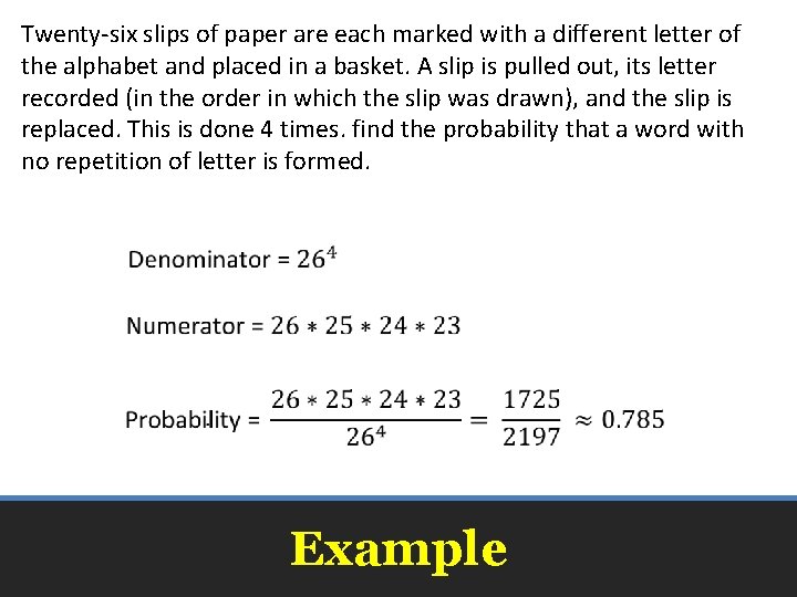 Twenty-six slips of paper are each marked with a different letter of the alphabet