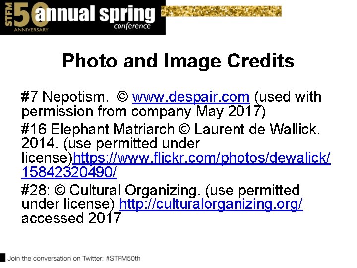 Photo and Image Credits #7 Nepotism. © www. despair. com (used with permission from