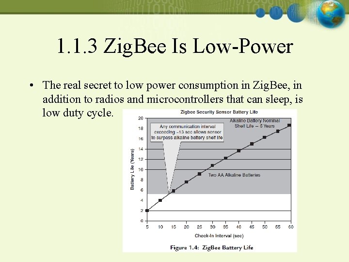 1. 1. 3 Zig. Bee Is Low-Power • The real secret to low power