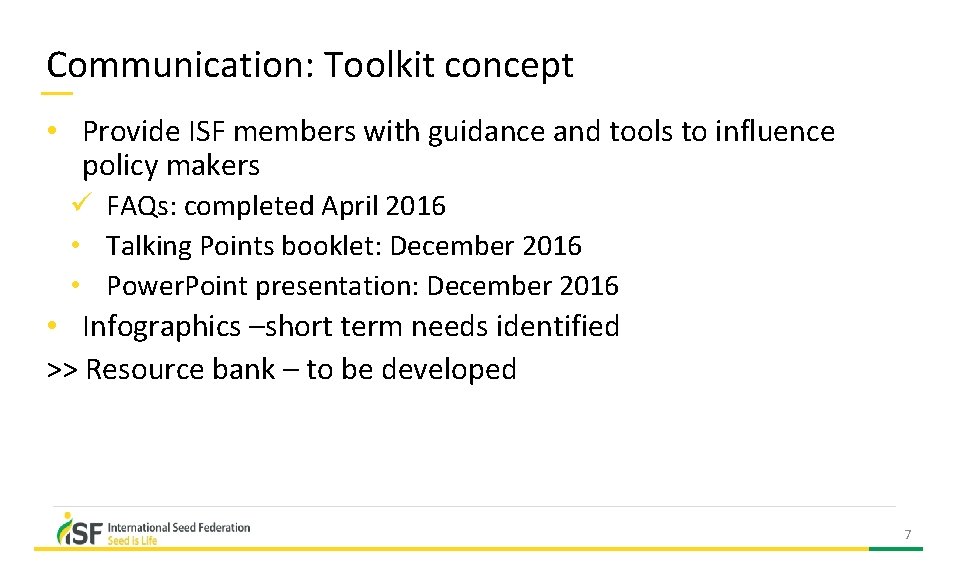 Plant Breeding Innovation Consistent Criteria for the Scope