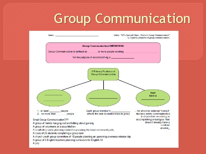 Group Communication 