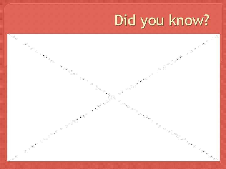 Did you know? 