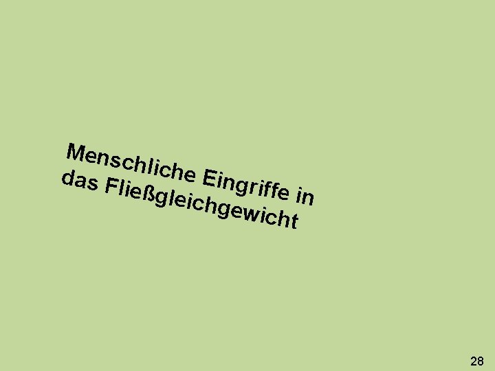 Mensc hliche das Fl Eingri ießgle ffe in ichgew icht 28 