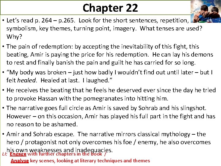 Chapter 22 • Let’s read p. 264 – p. 265. Look for the short