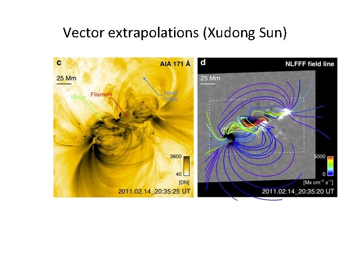 Vector extrapolations (Xudong Sun) 