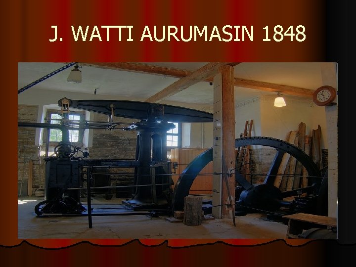 J. WATTI AURUMASIN 1848 