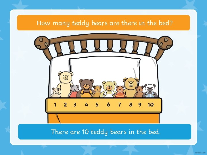 How many teddy bears are there in the