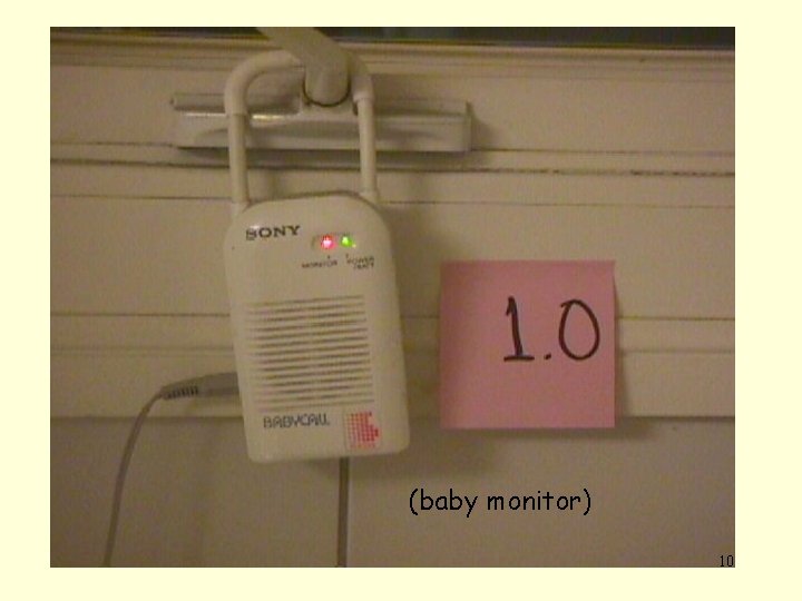 (baby monitor) 10 