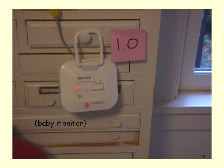 (baby monitor) 19 