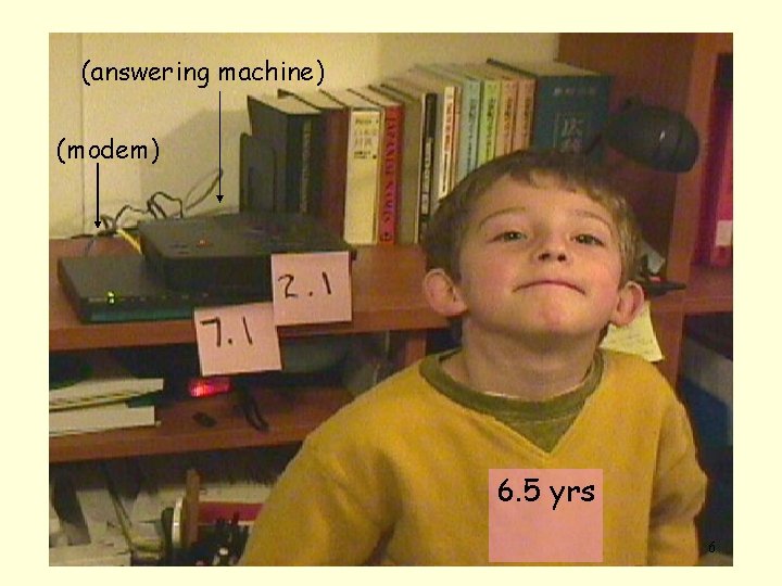 (answering machine) (modem) 6. 5 yrs 6 