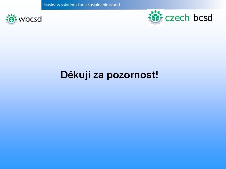 czech bcsd Děkuji za pozornost! 