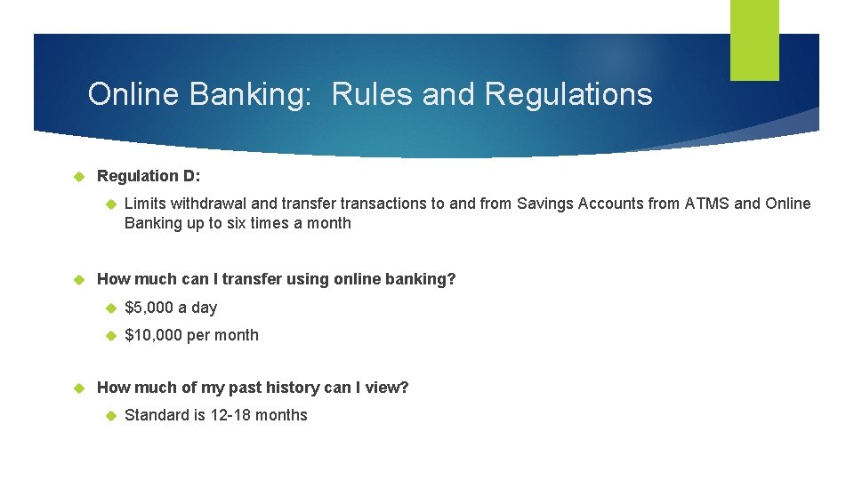 Unit 1 Banking LESSON OBJECTIVES Objectives 1 To