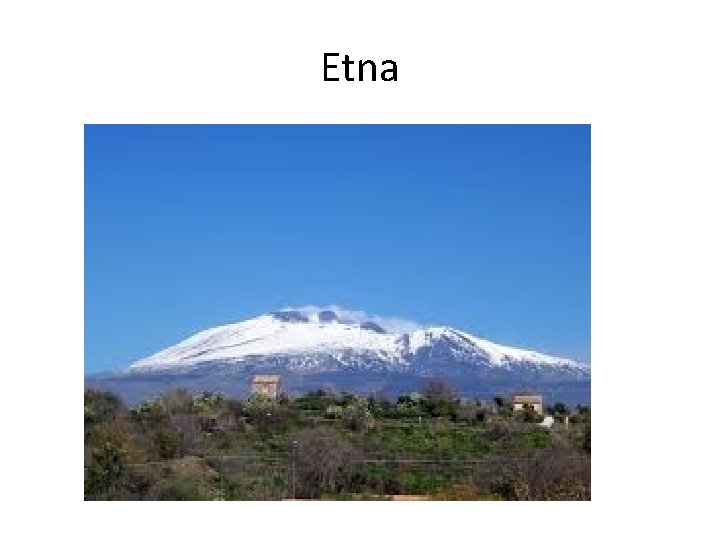 Etna Etna