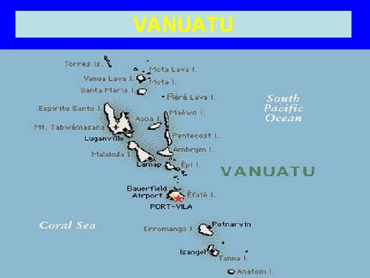 VANUATU 