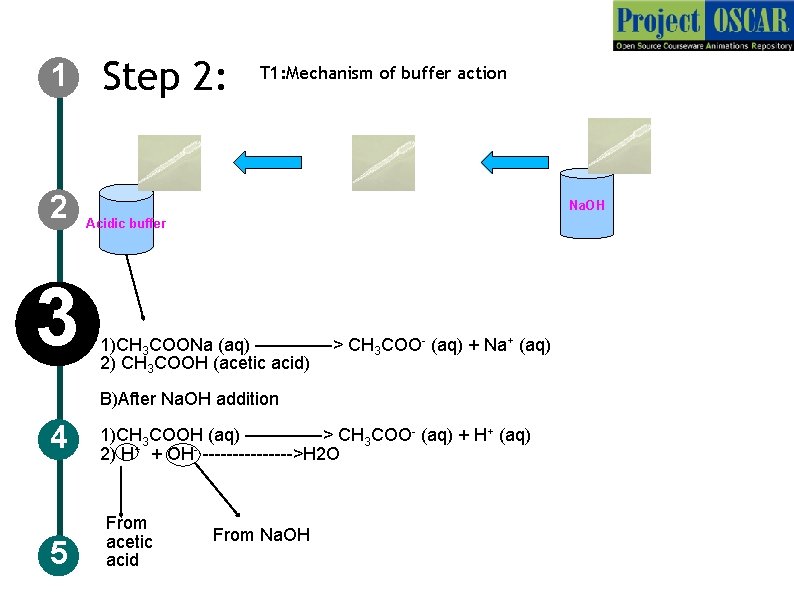1 2 3 Step 2: T 1: Mechanism of buffer action Na. OH Acidic 1 2 3 Step 2: T 1: Mechanism of buffer action Na. OH Acidic