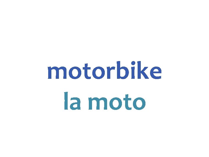 motorbike la moto 