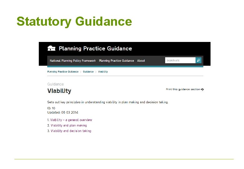 Statutory Guidance 