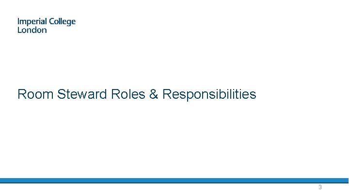 Room Steward Roles & Responsibilities 3 