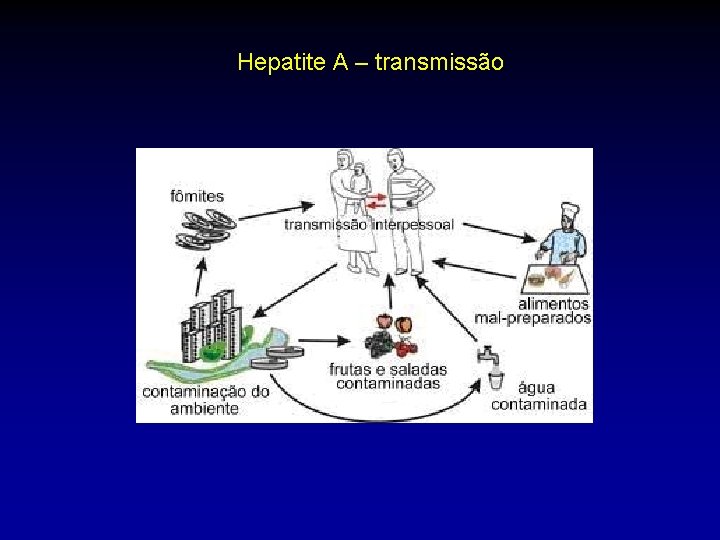 Hepatite A – transmissão 